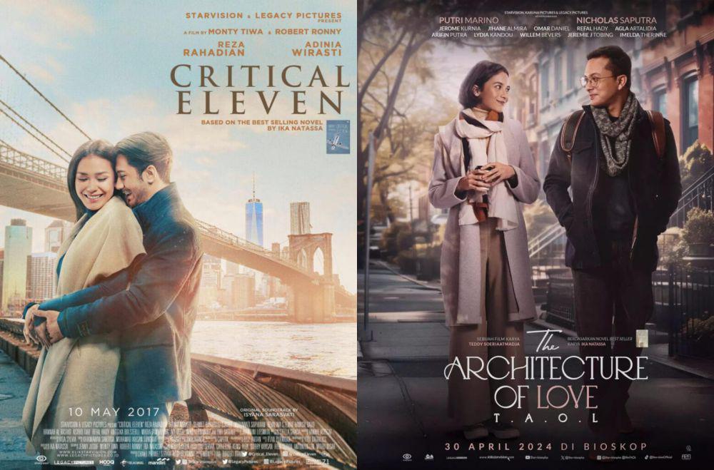5 Film Produksi Legacy Pictures Hasil Adaptasi Novel, Terbaru TAoL!