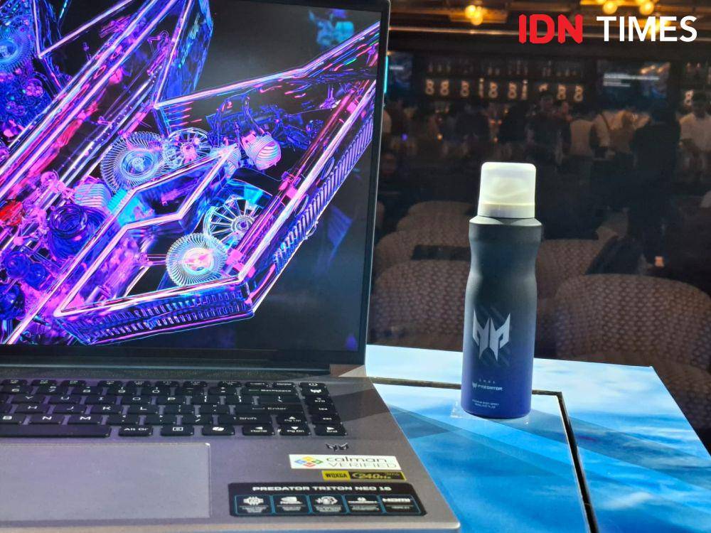 Acer Predator Triton Neo 16 (IDN Times/Fatkhur Rozi)