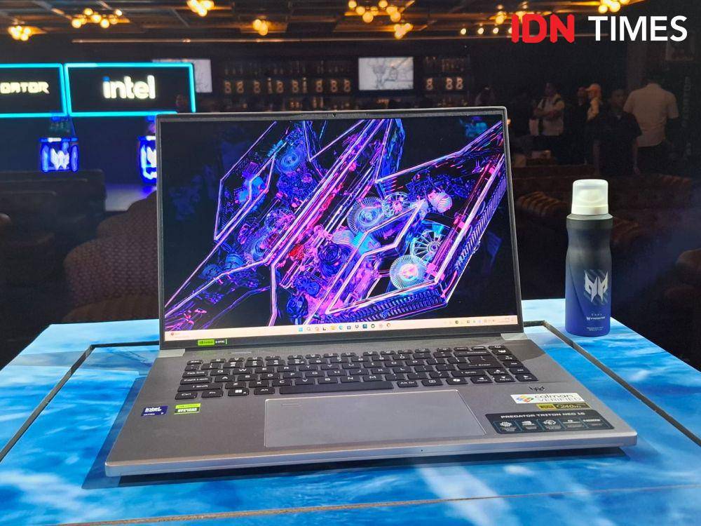 Acer Predator Triton Neo 16 (IDN Times/Fatkhur Rozi)