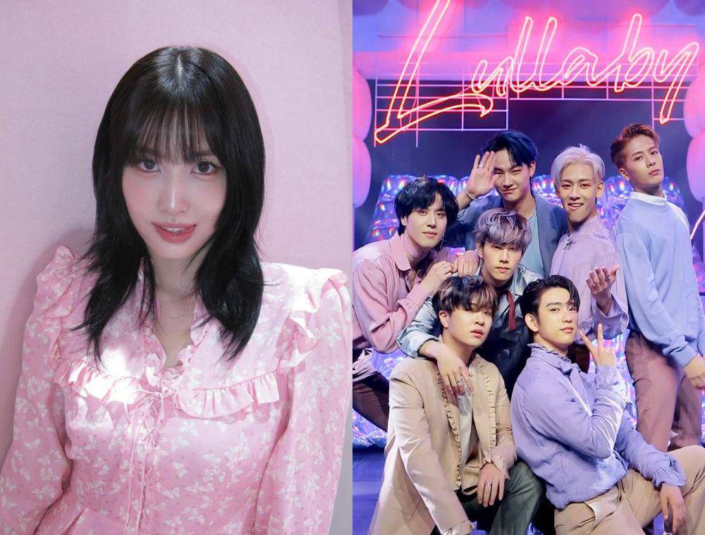Momo TWICE dan GOT7 (instagram.com/momo | twitter.com/M2MPD)