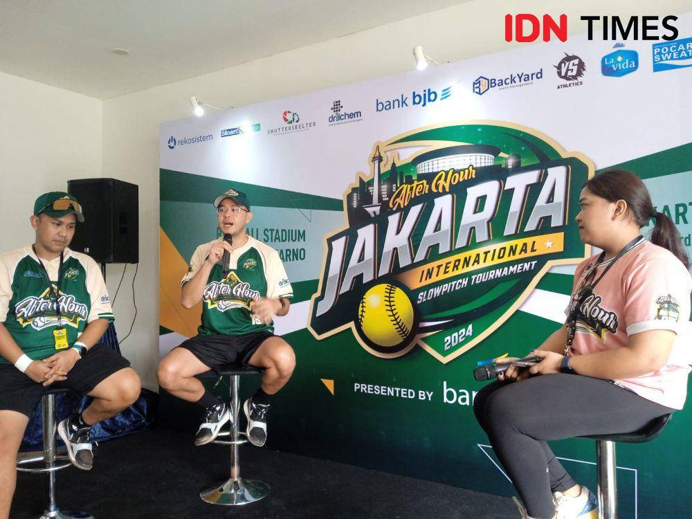 Jakarta International Slowpitch Tournament resmi digelar. (IDN Times/Sandy Firdaus)