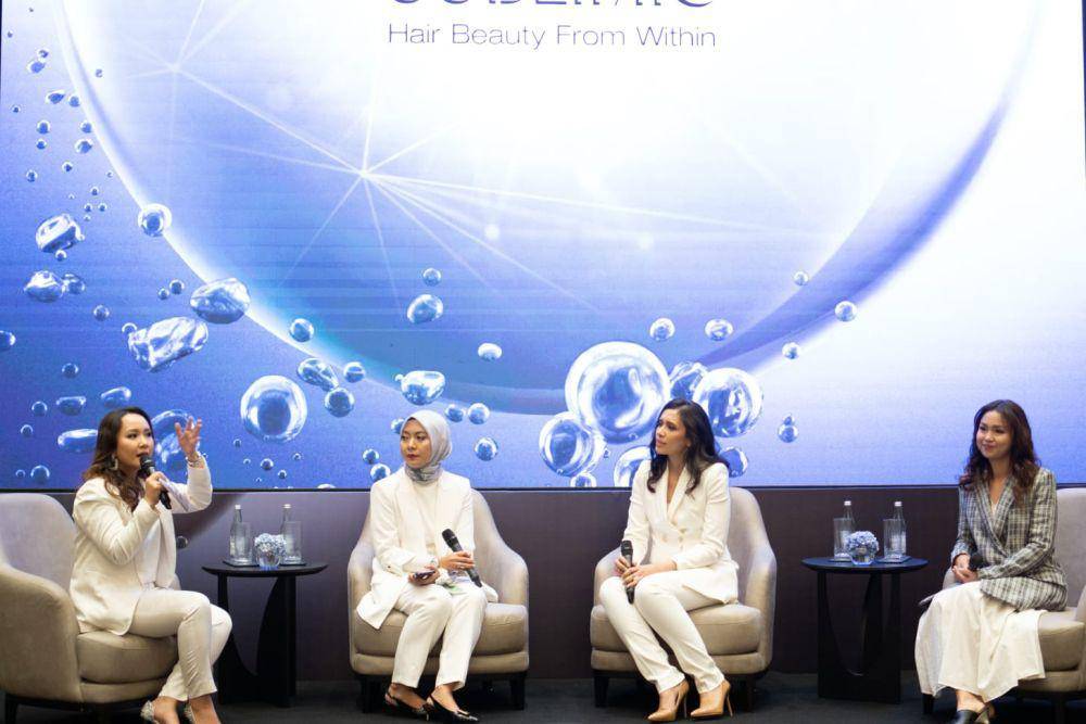 ilustrasi re-launching SUBLIMIC Adenovital Shiseido Professional pada Selasa (30/04/2024) di Hotel The Langham Jakarta. (dok. Shiseido)