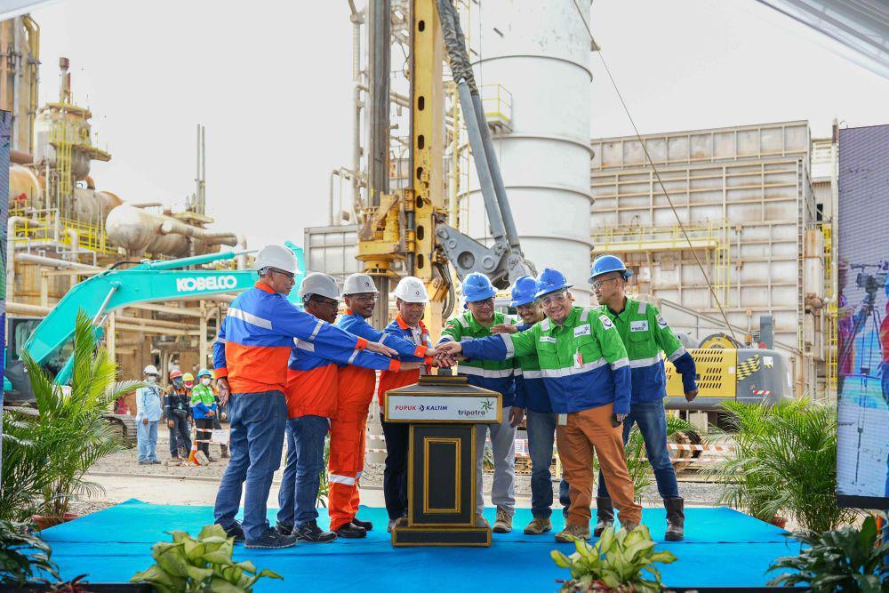 Pupuk Kaltim Mulai Proses Revamping Pabrik Tertua
