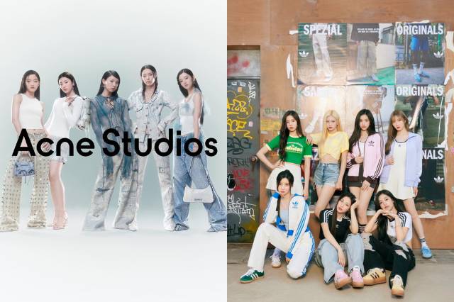ILLIT x Acne Studios dan BABYMONSTER x Adidas (instagram.com/illit_official | dok. YG Entertainment)