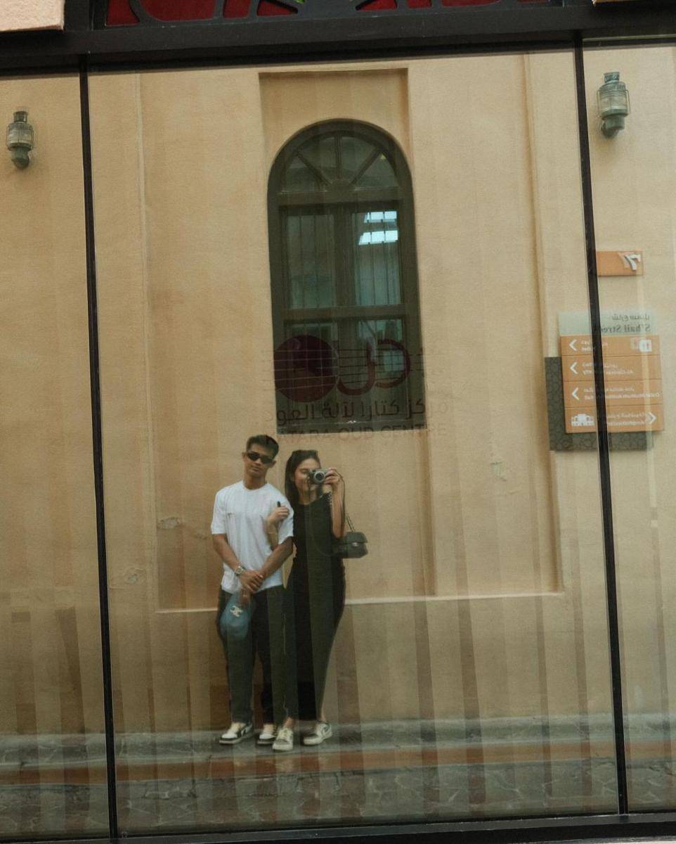potret pemain timnas dan pasangan nge-date bareng (instagram.com/azizahsalsha_)
