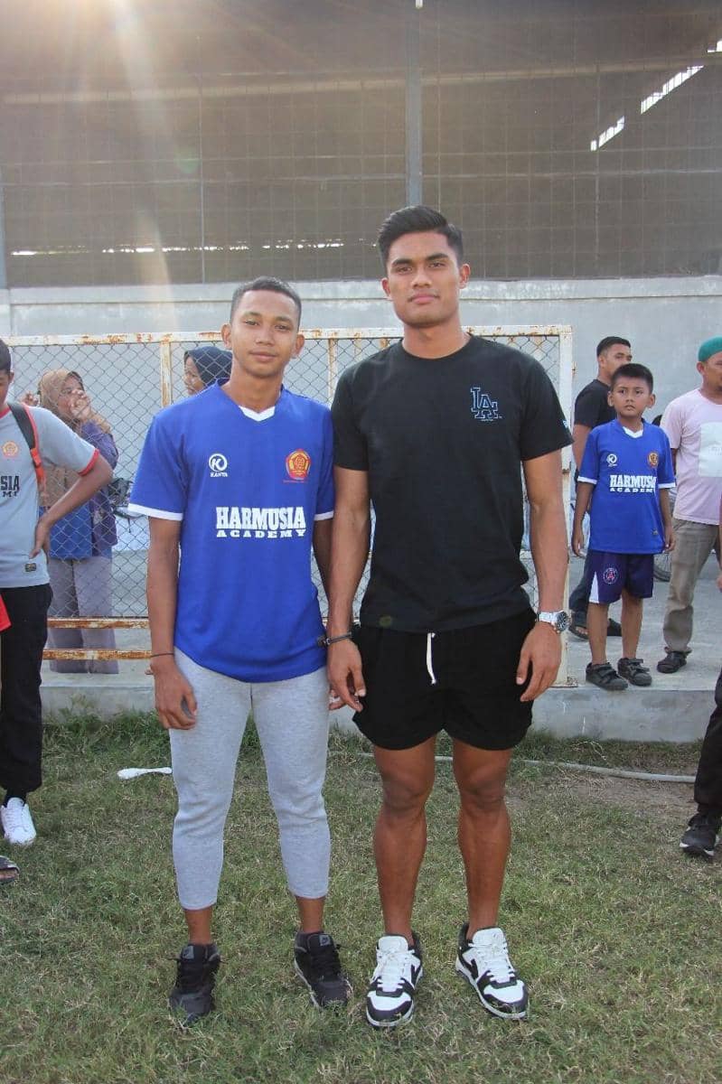 Rafi saat bersama Ramadhan Sananta (dok.istimewa)