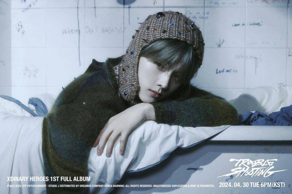 potret Jungsu Xdinary Heroes di 1st full album Troubleshooting (instagram.com/xdinaryheroes_official)