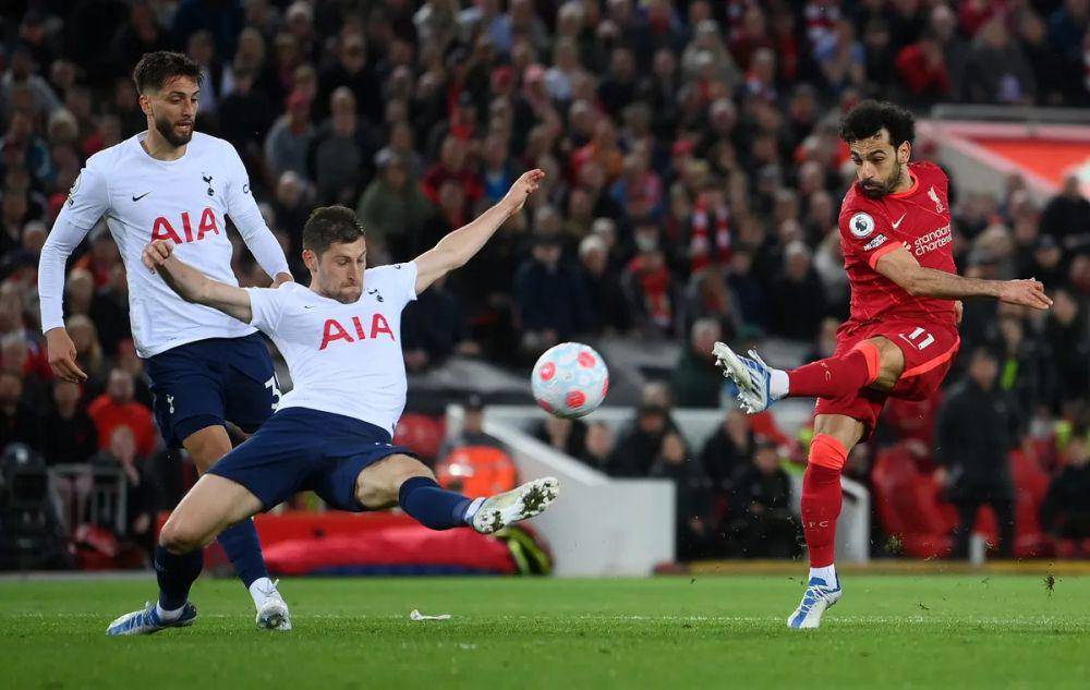 Liverpool melawan Tottenham Hotspur di Premier League 2021/2022. (premierleague.com)