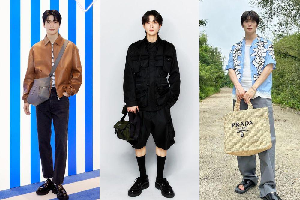 7 OOTD Ragam Jenis Tas ala Jaehyun NCT, Formal hingga Street Style!