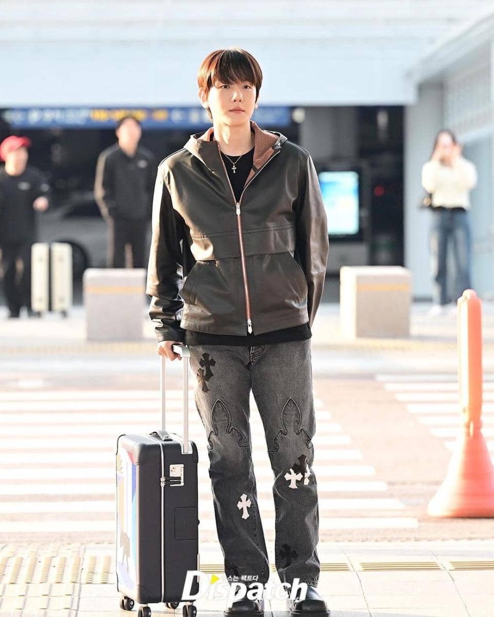 potret Baekhyun EXO (instagram.com/koreadispatch)