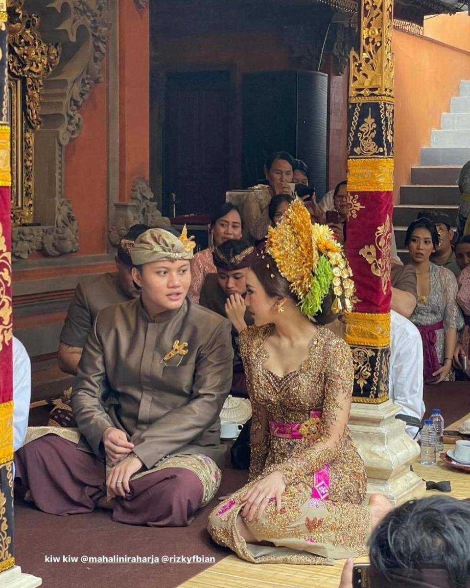 potret Mahalini jalani proses mepamit (instagram.com/lini_febian)