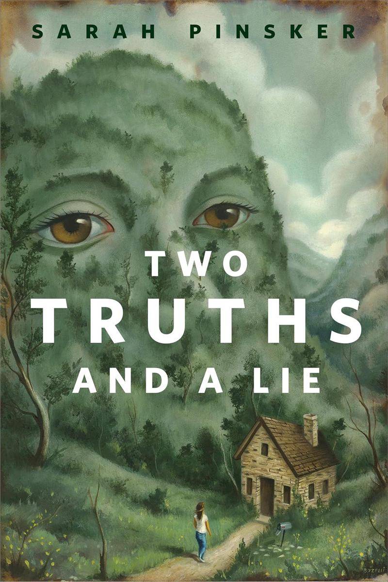 sampul buku Two Truths and A Lie (sarahpinsker.com)