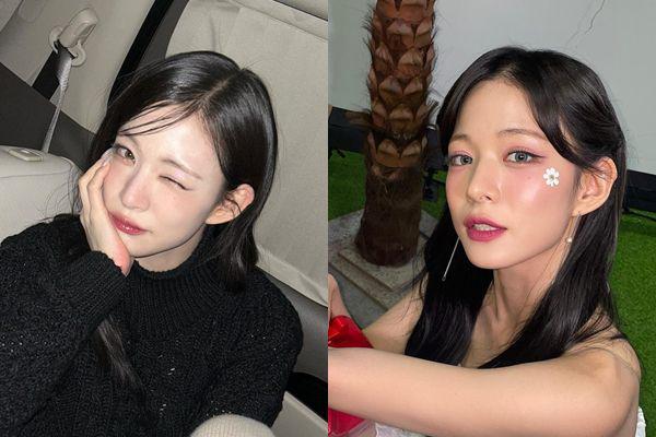 9 Inspirasi Makeup ala Lee Chaeyoung Fromis_9, Riasan Mata Dramatis!