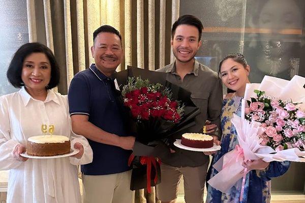 7 Potret 1st Anniversary Jessica Mila dan Yakup, Sekalian Ultah Mertua