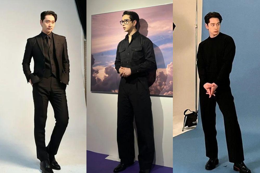 7 Ide OOTD Nuansa Hitam ala Chansung 2PM, Chic khas Cowok Mamba!