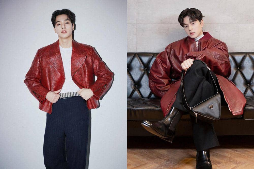 7 Inspirasi OOTD Nuansa Merah ala Song Kang, Getaran Maskulin!