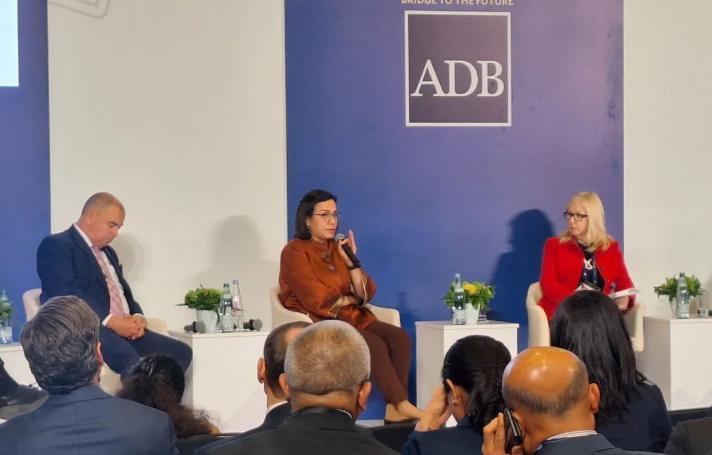 Sri Mulyani Bahas Mekanisme Transisi Energi dengan Presiden ADB