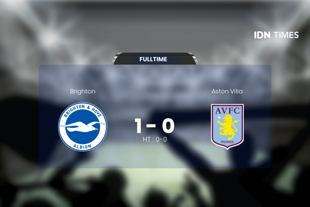 Brighton Curi Poin Penuh Atas Aston Villa