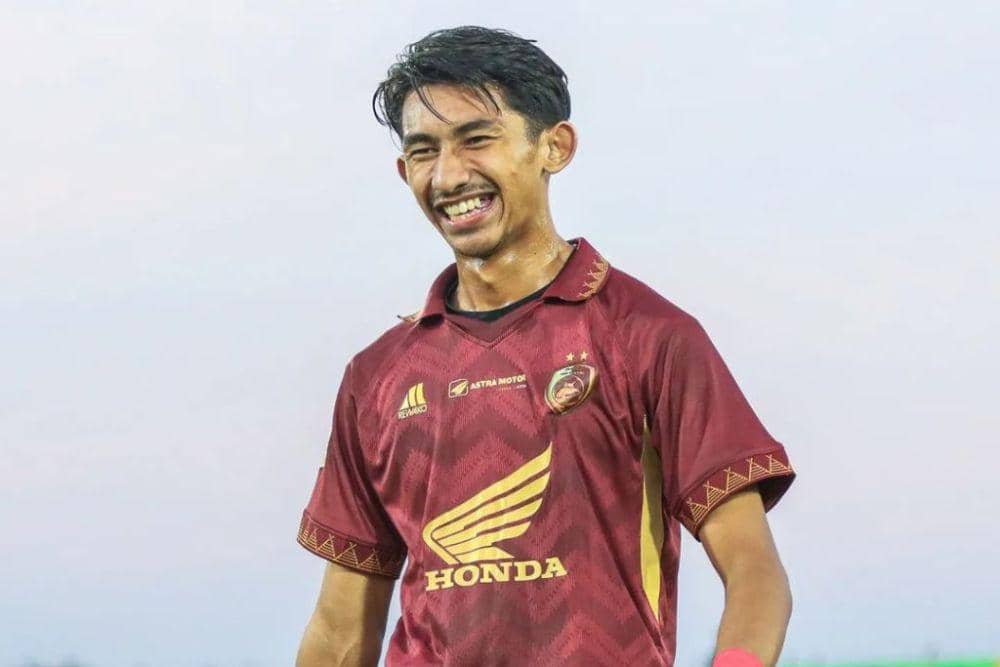 Bek PSM Makassar, Daffa Salman, selepas jalani laga debut melawan Barito Putera di Stadion Gelora B.J. Habibie Parepare pada 15 September 2023. (Instagram.com/psm_makassar)