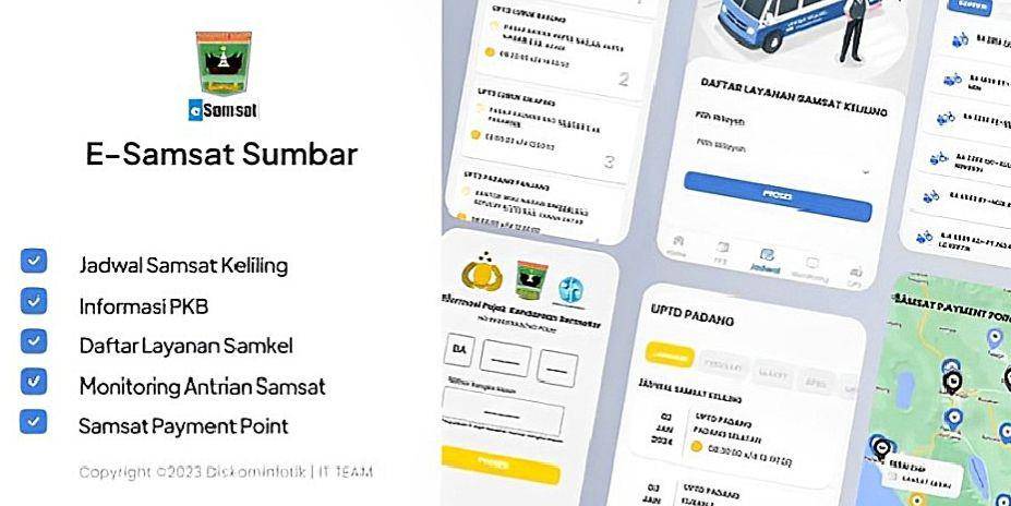 aplikasi E-Samsat Sumbar (Dok. Google Play Store)