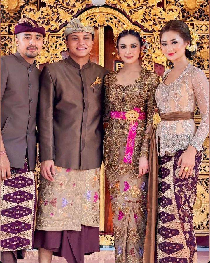 potret keluarga Mahalini di acara mepamit (instagram.com/nindypricilia)