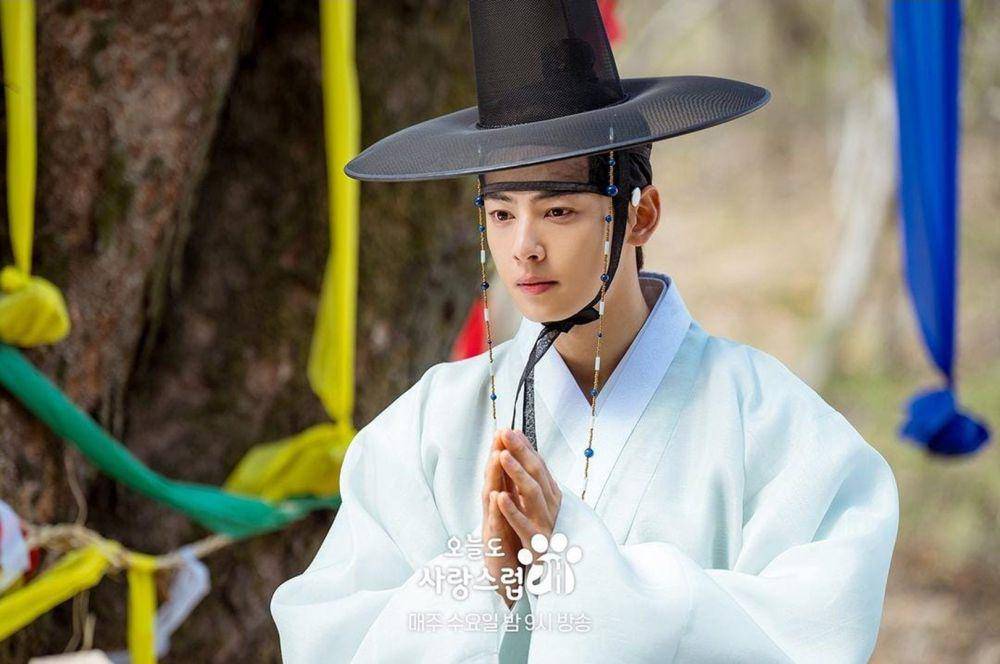 Cha Eun Woo di drama A Good Day to Be a Dog (instagram.com/mbcdrama_now)