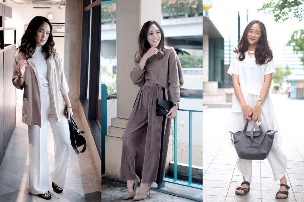 9 Outfit Smart Casual ala Almiranti Fira, Eye Catching buat Ngantor!