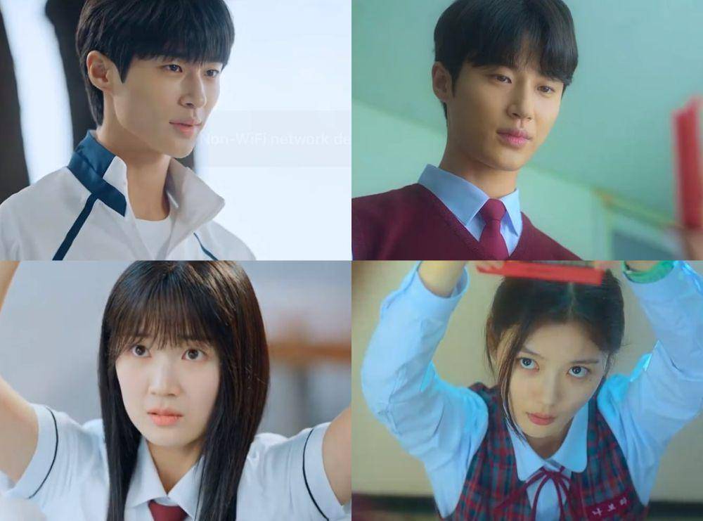 cuplikan drama Lovely Runner (dok. tvN/Lovely Runner) | cuplikan film 20th Century Girl (dok. Netflix/ 20th Century Girl)