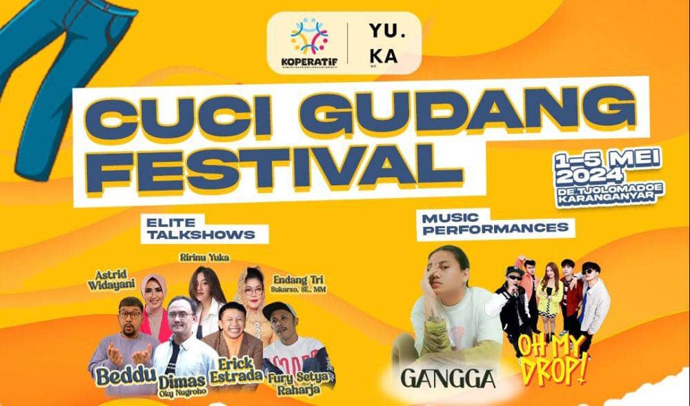 Cuci Gudang Festival di De Tjolomadoe