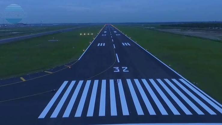 Landasan Pacu Bandara Internasional Jawa Barat (BIJB) Kertajati terpanjang ke dua di Indonesia. (YouTube.com/Info Menarik)