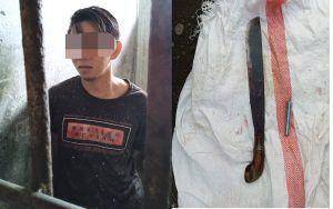 Suami di Minsel potong sang istri hingga tewas (Dok. Polres Minsel)