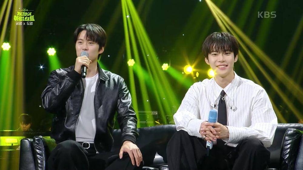 cuplikan Gong Myung dan Doyoung NCT di program The Seasons: Artist with ZICO (youtube.com/KBSKpop)
