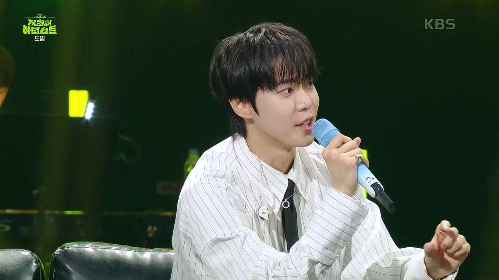cuplikan Doyoung NCT di program The Seasons: Artist with ZICO (youtube.com/KBSKpop)