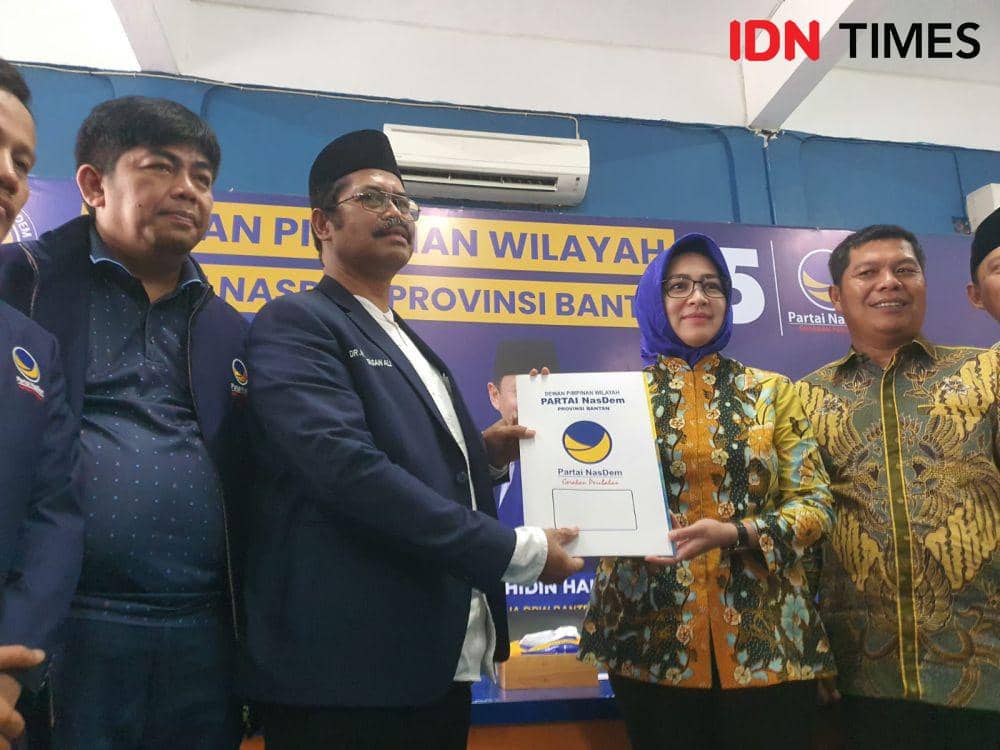 Airin Ingin Borong Partai Politik di Pilkada Banten 2024