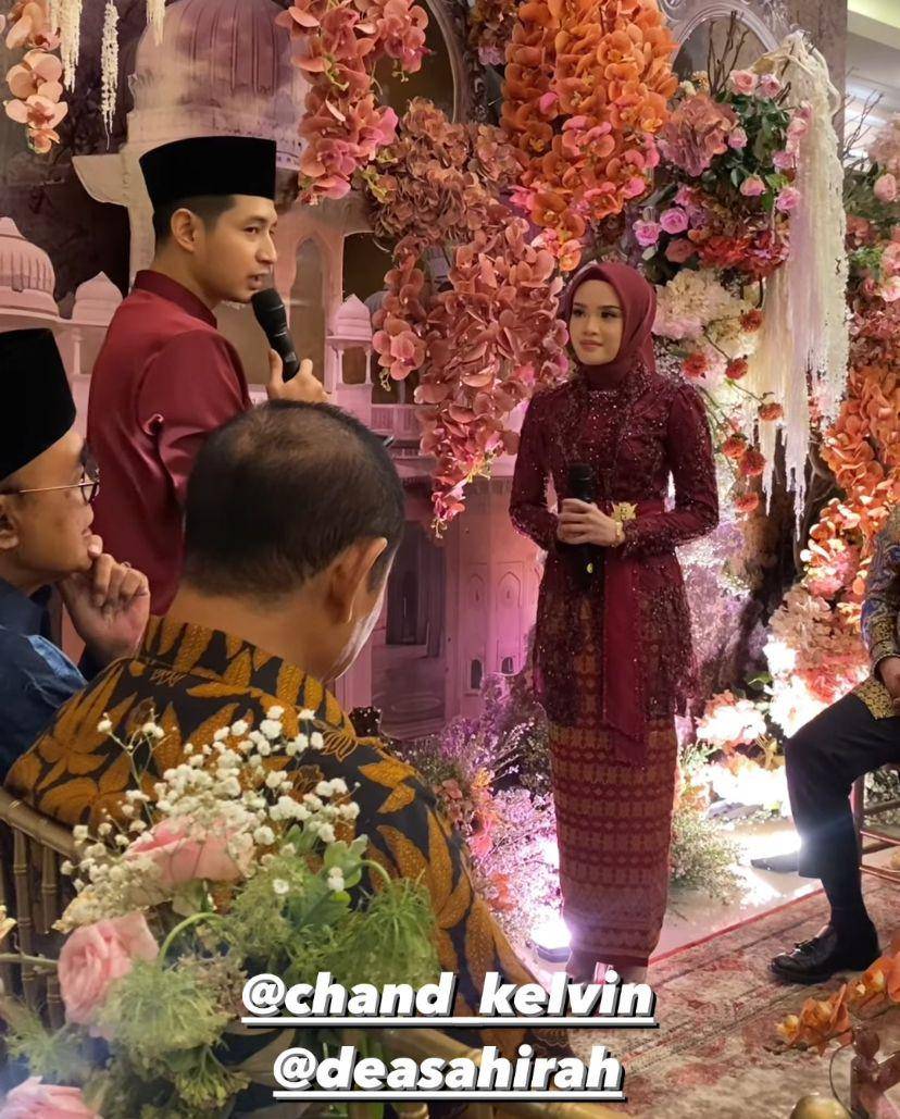 potret lamaran Chand Kelvin (Instagram.com/aditsur88)