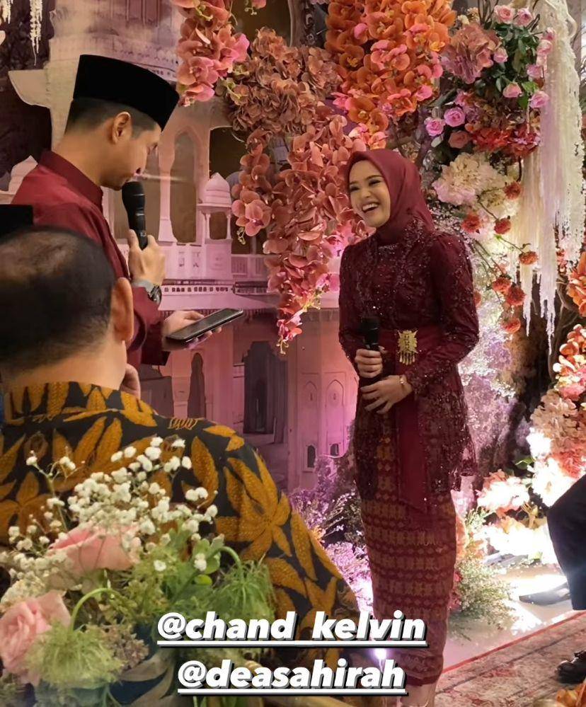 potret lamaran Chand Kelvin (Instagram.com/aditsur88)
