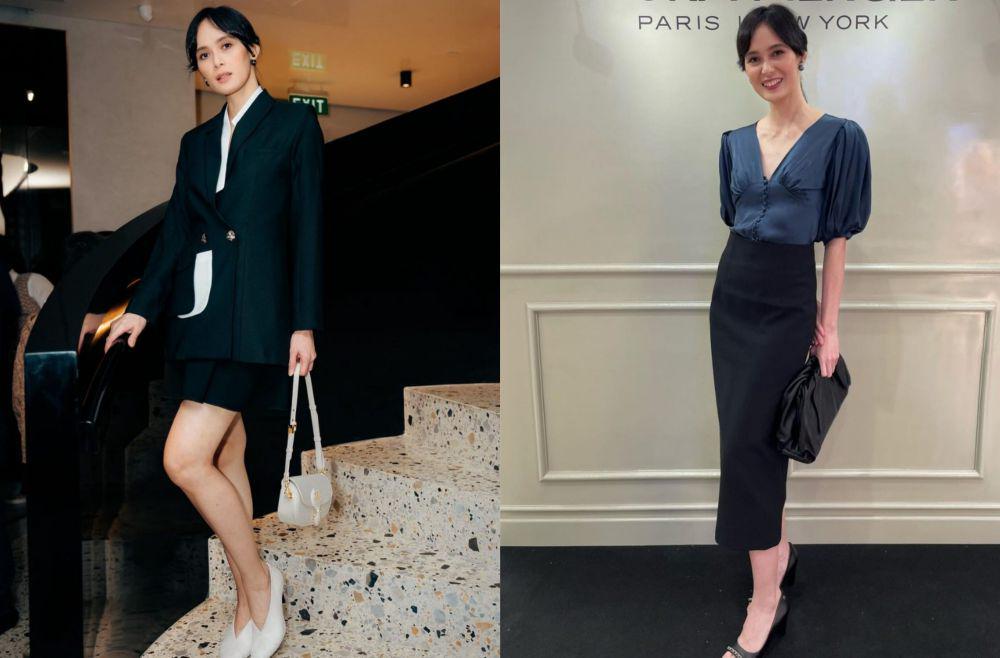 12 Inspirasi Office Look ala Renata Kusmanto, Simple but Classy!