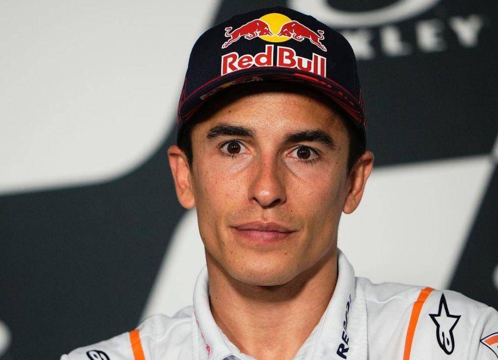 Tatapan kosong Marc Marquez.(Instagram/marcmarquez93)