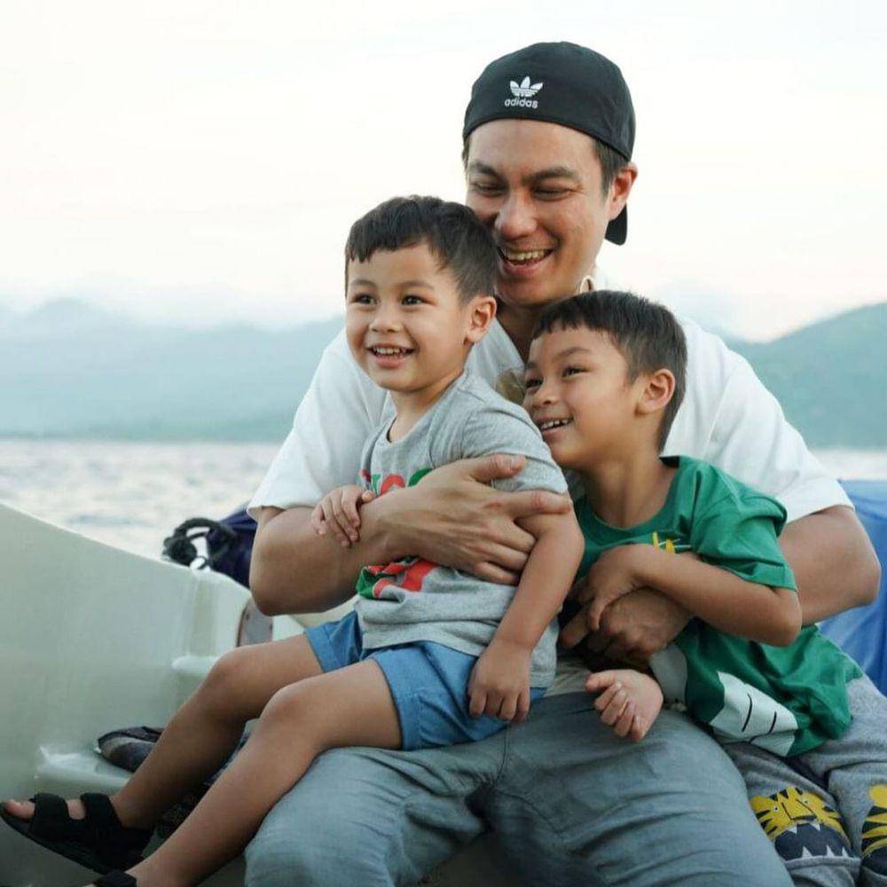 potret Baim Wong liburan di Lombok (instagram.com/baimwong)