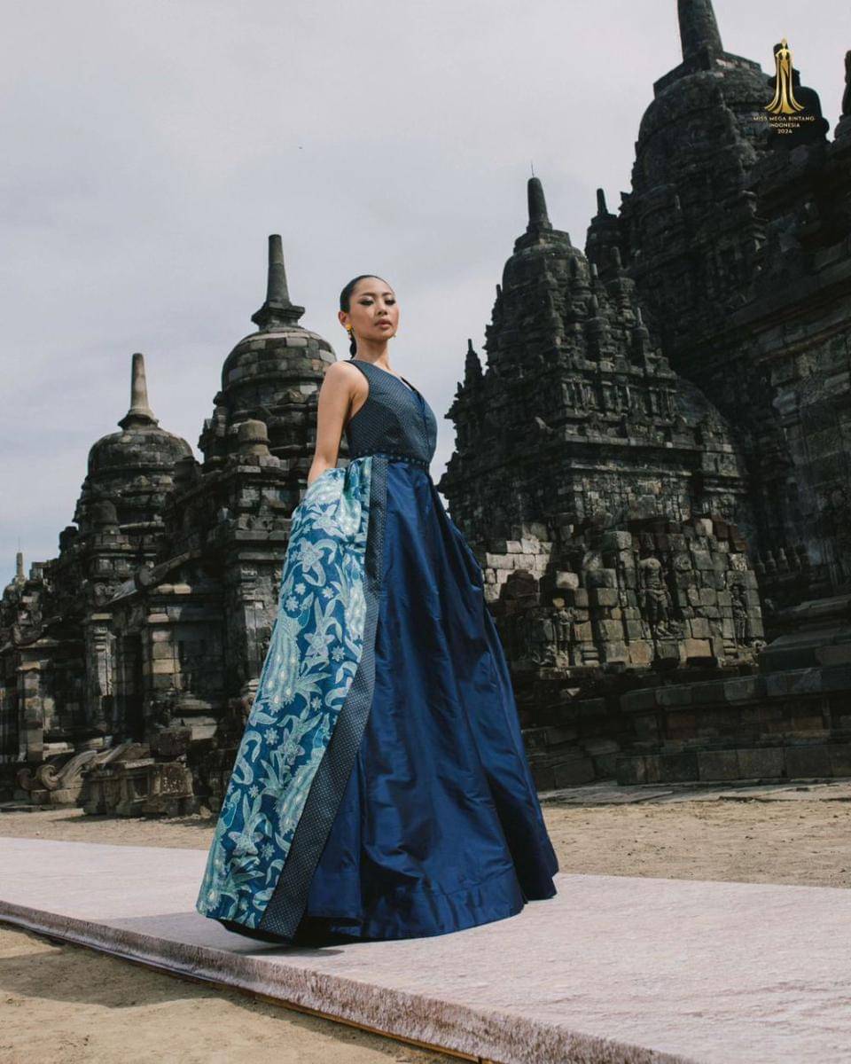 Potret Finalis MMBI 2024 dari Jawa Saat Fashion Show di Candi Sewu (Instagram.com/yayasanduniamegabintang)