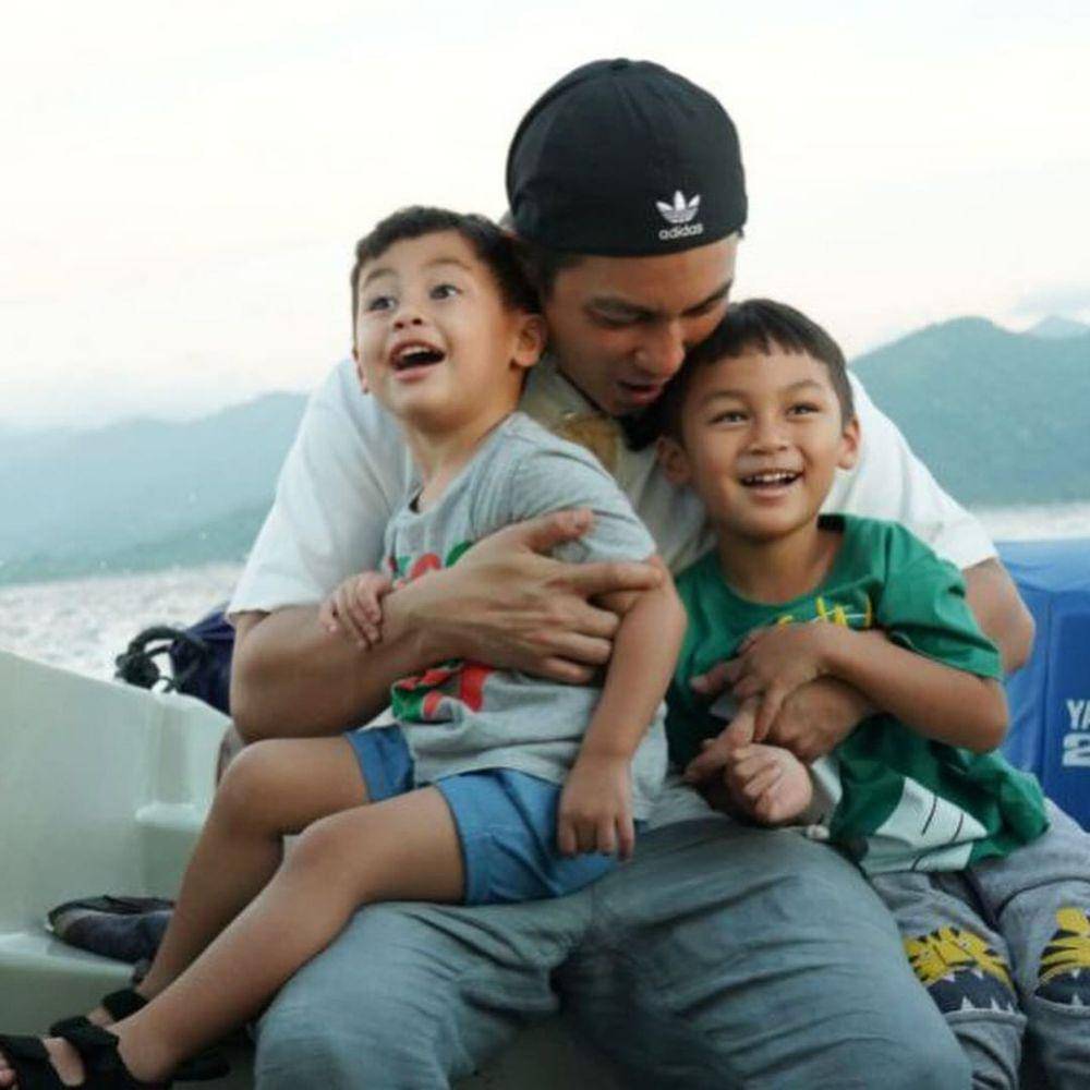 potret Baim Wong liburan di Lombok (instagram.com/baimwong)