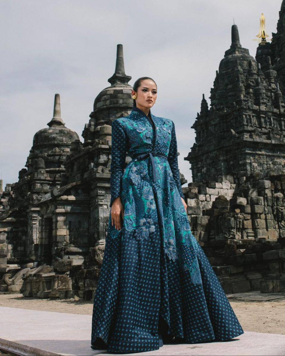Potret Finalis MMBI 2024 dari Jawa Saat Fashion Show di Candi Sewu (Instagram.com/yayasanduniamegabintang)