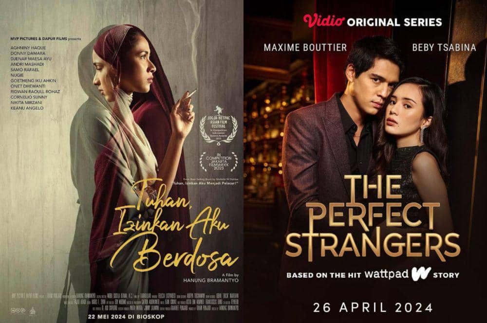 9 Film dan Series Indonesia Awal 2024 Adaptasi Novel Populer