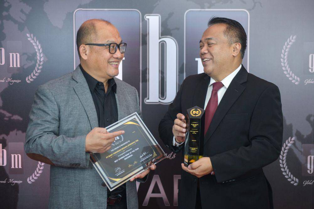 BTN meraih penghargaan kategori best savings bank 2024. (Dok/Humas BTN).