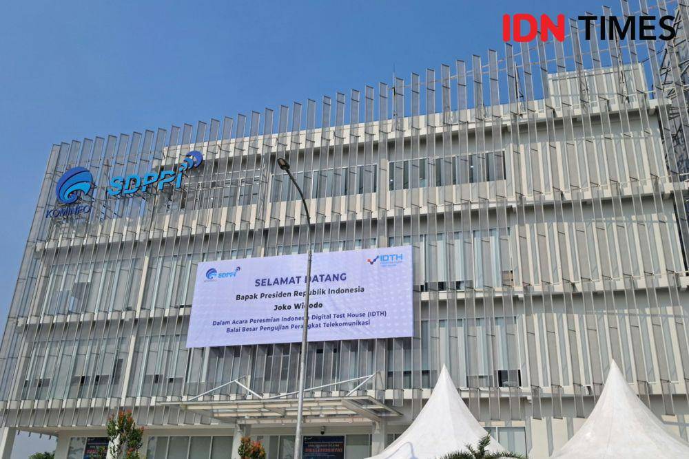 Indonesia Digital Test House (IDTH) atau Balai Besar Pengujian Perangkat Telekomunikasi (BBPPT) di Tapos, Depok, Jawa Barat. (IDN Times/Trio Hamdani)