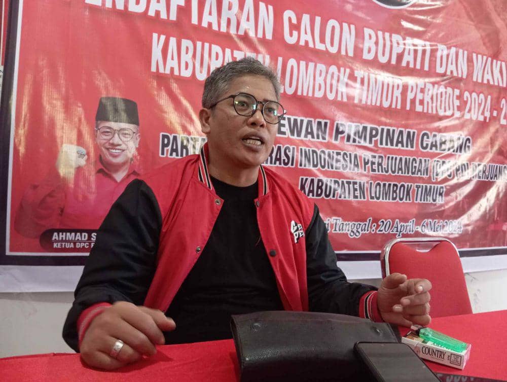 DPC PDI-P Lotim Ingin Koalisi pada Pilbup Sepaket dengan Pilgub 2024