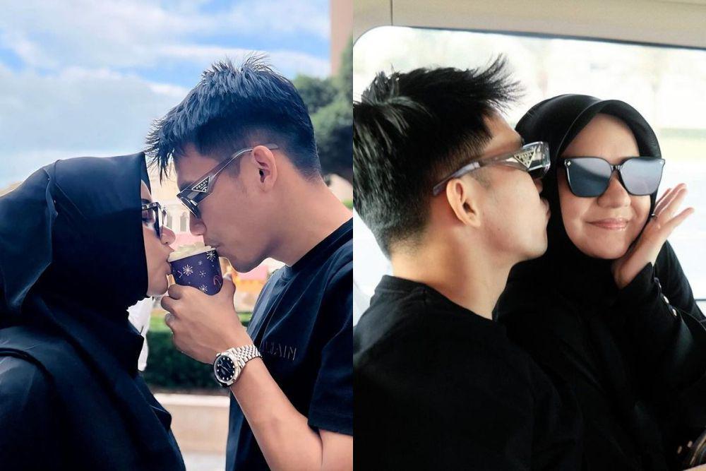 Momen Mesra Witan Sulaeman dan Istri di Qatar sebelum ke Prancis