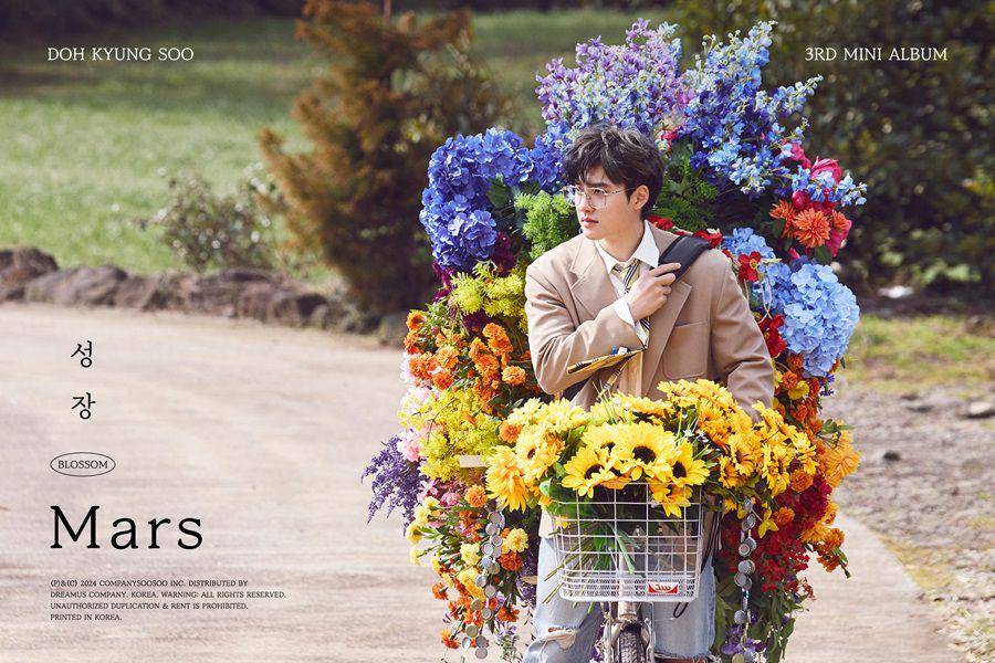 Mini album ketiga, Blossom milik D.O EXO (twitter.com/companysoosoo_)