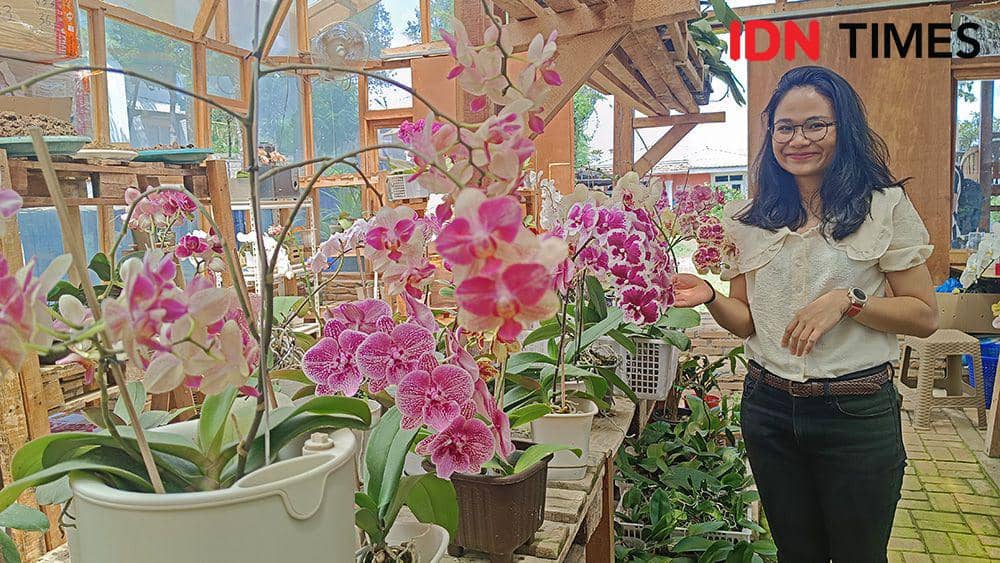 Puluhan startup Financial Technology (Fintech) mengunjungi pelaku UMKM Amors Farms di Kabupaten Karo, Sumatera Utara, Senin (6/5/2024). (IDN Times/Arifin Al Alamudi)