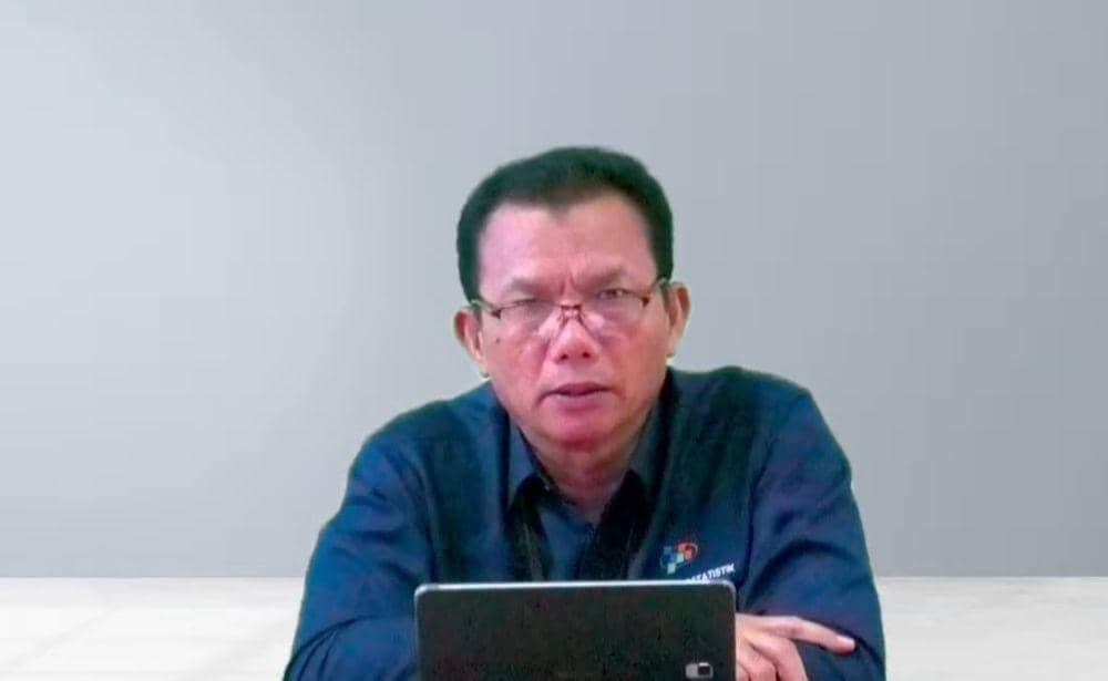 Kepala BPS Provinsi Lampung, Atas Parlindungan Lubis. (YouTube/BPS Provinsi Lampung).